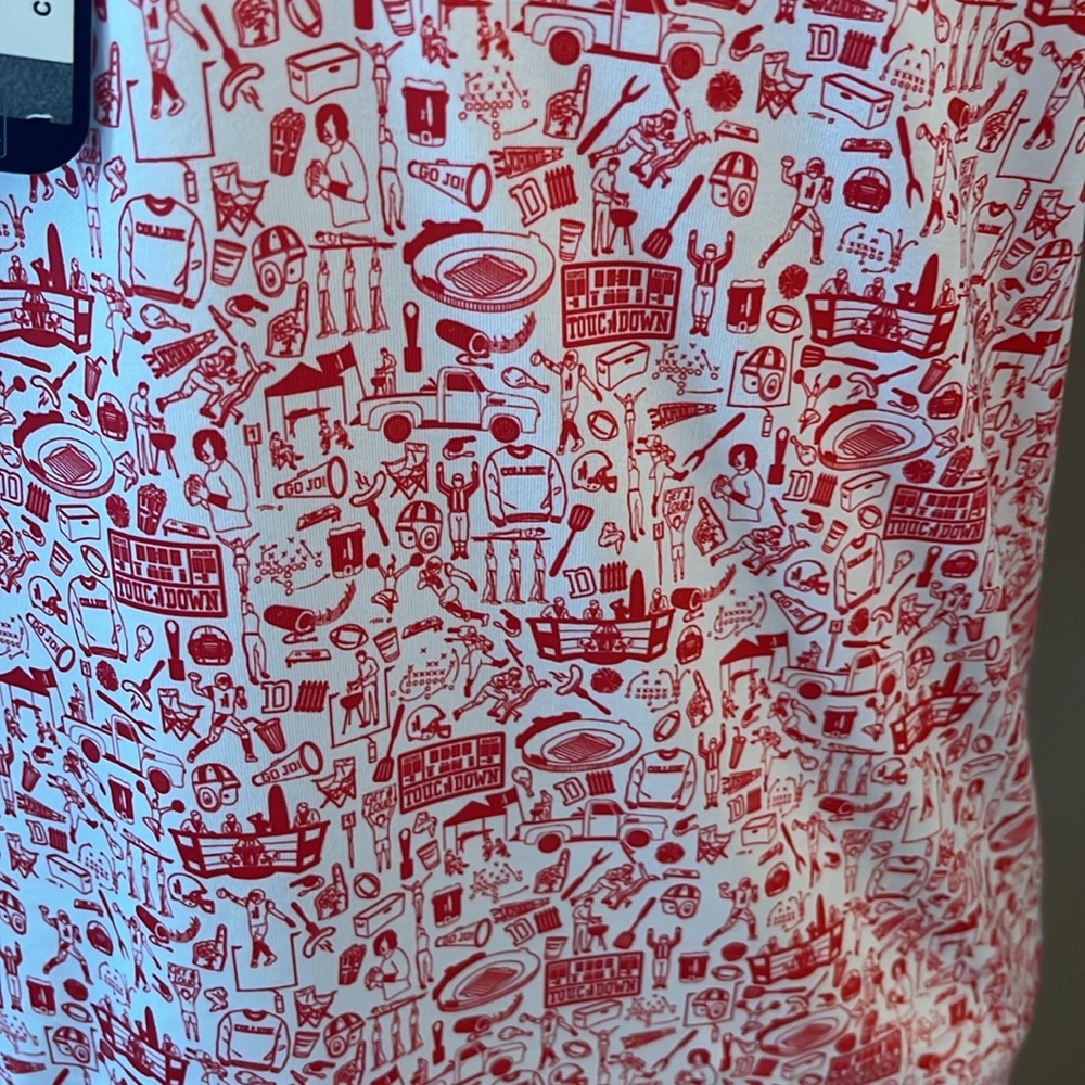 Johnnie-O Nebraska Tailgater 2.0 Jr. Printed Jersey Performance Polo Size 16 Boy - Picture 16 of 16
